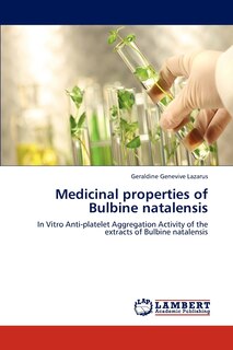 Front cover_Medicinal properties of Bulbine natalensis