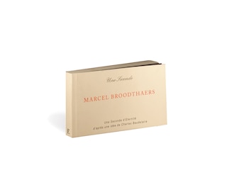 Couverture_Marcel Broodthaers: Une Seconde d'Éternité