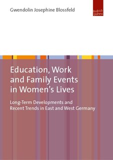 Couverture_Education, Work, and Family Events in Women's Lives
