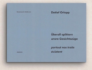 Couverture_Detlef Orlopp: Partout nos traits éclatent