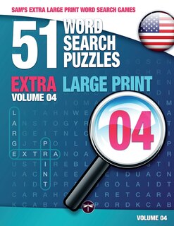 Couverture_Sam's Extra Large-Print Word Search Games