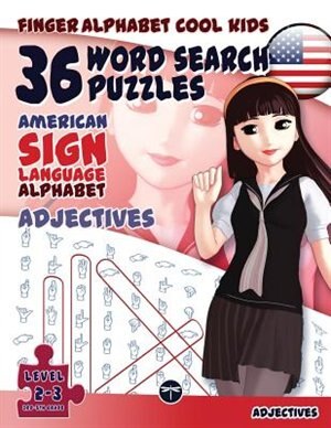 Couverture_36 Word Search Puzzles with The American Sign Language Alphabet
