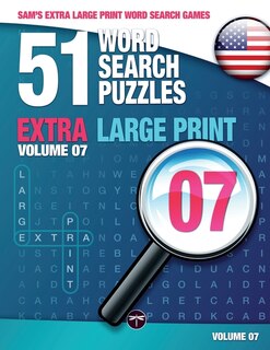 Couverture_Sam's Extra Large-Print Word Search Games