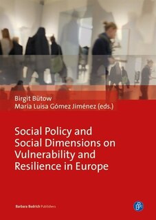 Front cover_Social Policy and Social Dimensions on Vulnerability and Resilience in Europe