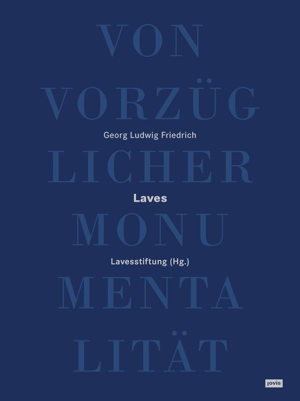 Front cover_Von vorzüglicher Monumentalität