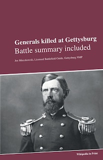 Front cover_Generals killed at Gettysburg