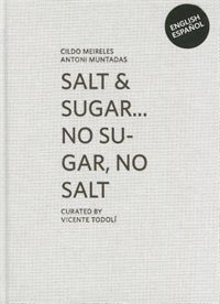 Front cover_Cildo Meireles & Antoni Muntadas: Salt & Sugar ... No Sugar, No Salt