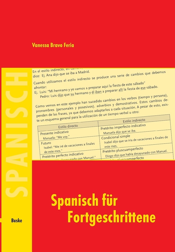 Front cover_Spanisch für Fortgeschrittene