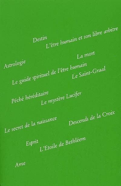 Front cover_Dans la Lumière de la Vérité - Message du Graal coffret 3 volumes couverture souple