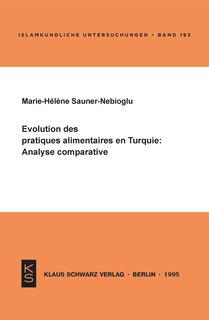 Front cover_Évolution des pratiques alimentaires en Turquie: Analyse comparative