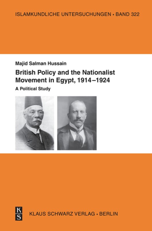 Couverture_British Policy and the Nationalist Movement in Egypt, 1914-1924