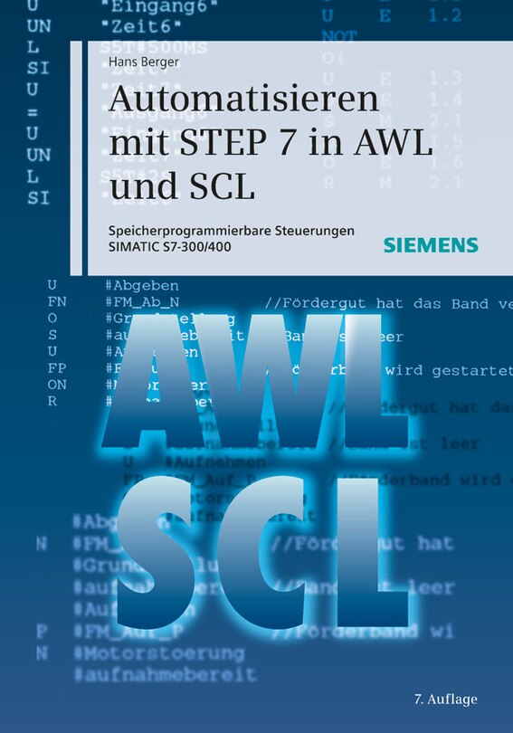 Front cover_Automatisieren mit STEP 7 in AWL und SCL