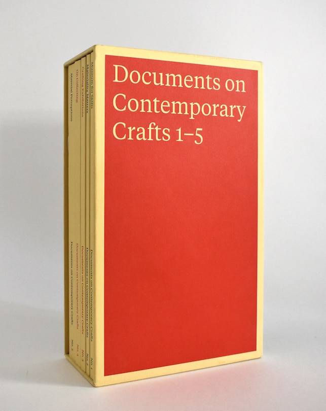 Front cover_Documents On Contemporary Crafts 1-5