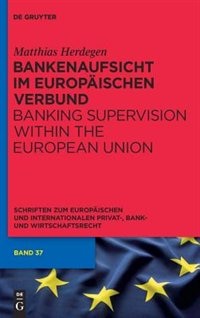 Front cover_Bankenaufsicht im Europäischen Verbund