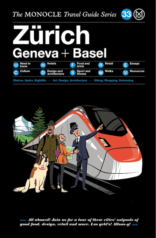 Couverture_The Monocle Travel Guide to Zürich Geneva + Basel