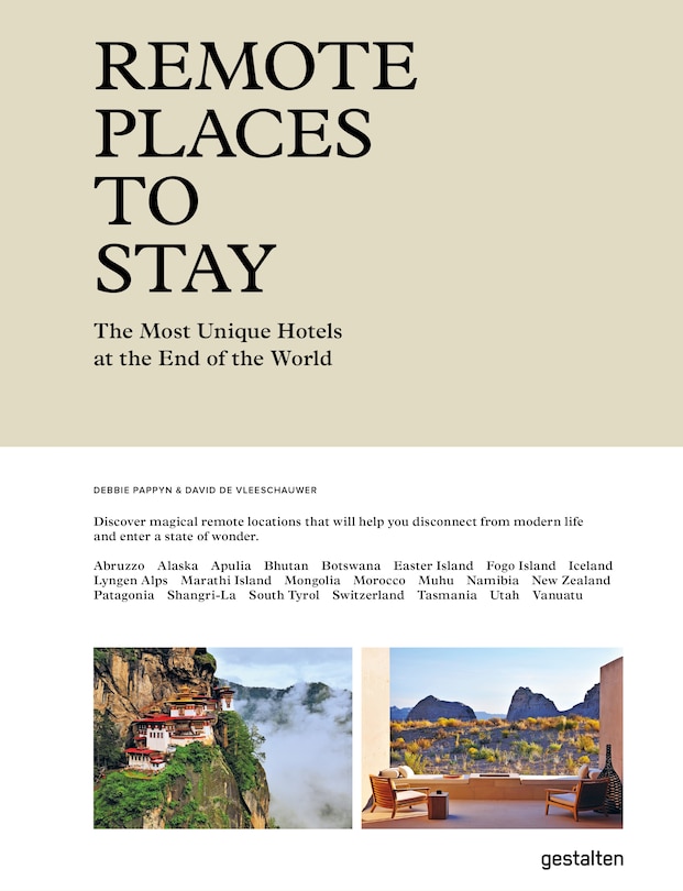 Front cover_Remote Places To Stay