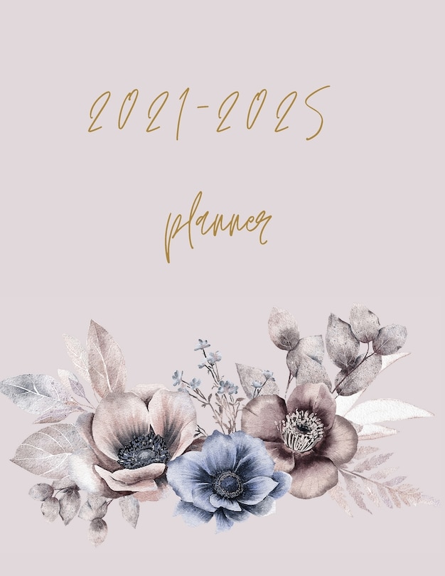 Front cover_2021-2025 planner