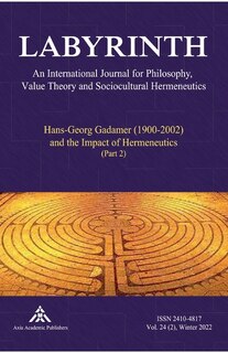 Front cover_Hans-Georg Gadamer (1900-2002) and the Impact of Hermeneutics