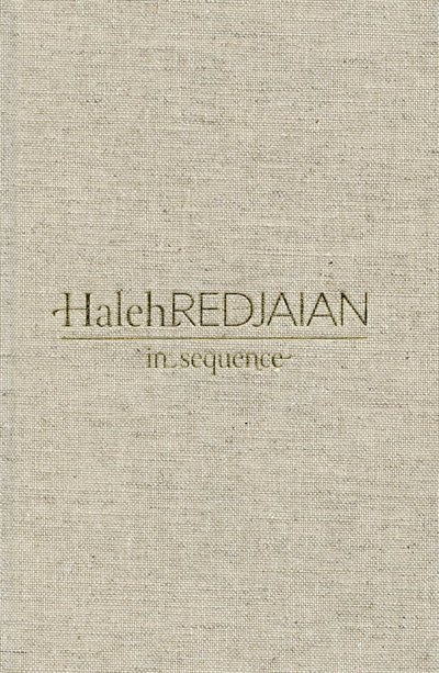 Couverture_Haleh Redjaian: In Sequence