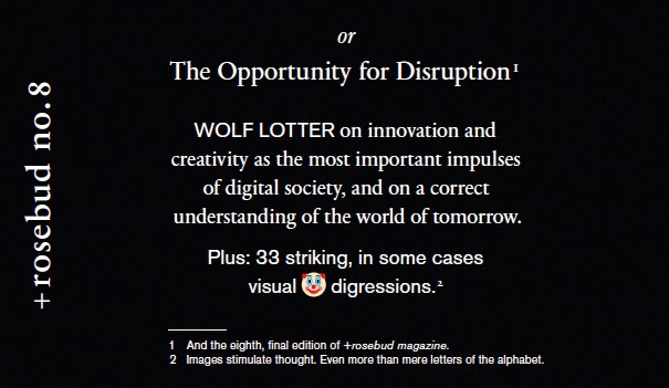 Front cover_The Surprise, Or The Opportunity For Disruption