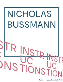 Front cover_Nicholas Bussmann: Instructions