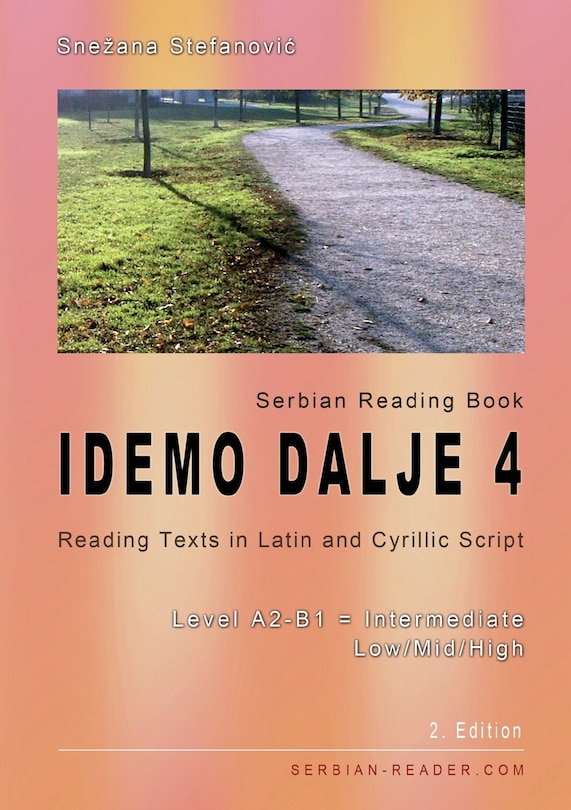 Couverture_Serbian Reading Book Idemo dalje 4