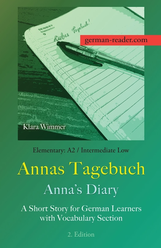 Couverture_German Reader, Elementary A2/Intermediate Low - Annas Tagebuch / Anna's Diary