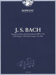 Couverture_Sonata for Flute and Harpsichord in E-Flat Major, BWV 1031