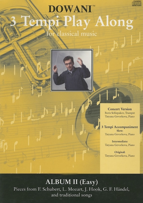 Front cover_Album Vol. Ii (easy) For Trumpet In Bb And Piano