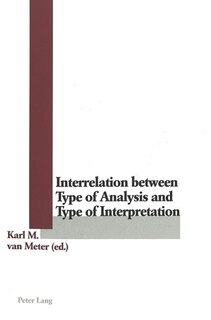 Couverture_Interrelation Between Type Of Analysis And Type Of Interpretation