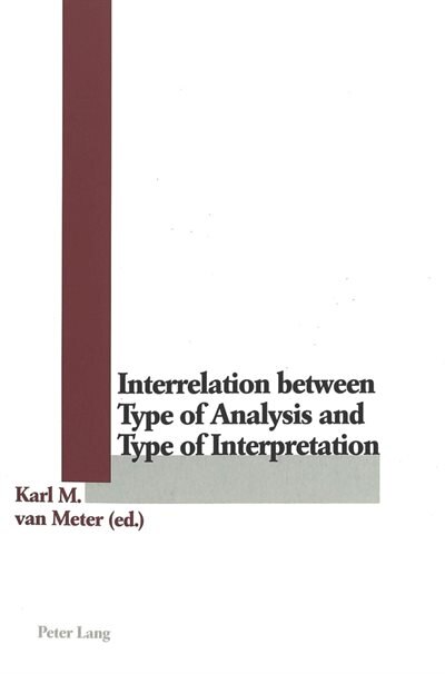 Couverture_Interrelation Between Type Of Analysis And Type Of Interpretation