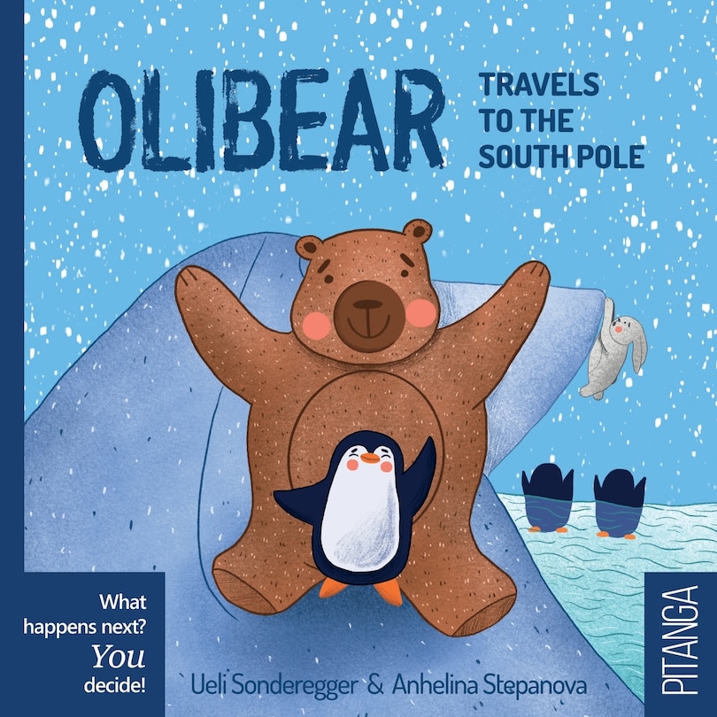Front cover_Olibear Travels to the South Pole