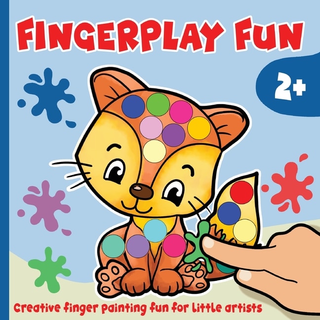 Front cover_Fingerplay Fun - Activity book for kids 2 - 5 years