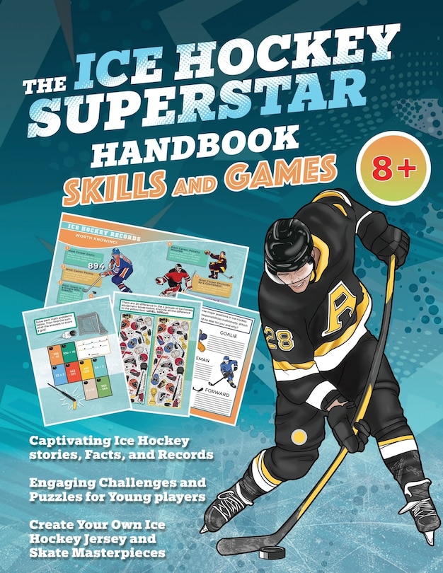 Front cover_The Ice Hockey Superstar Handbook - Skills and Games