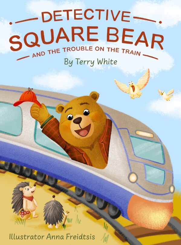 Couverture_Detective Square Bear and the Trouble on the Train