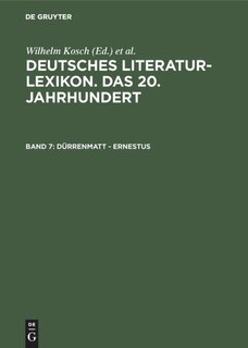Front cover_Dürrenmatt - Ernestus