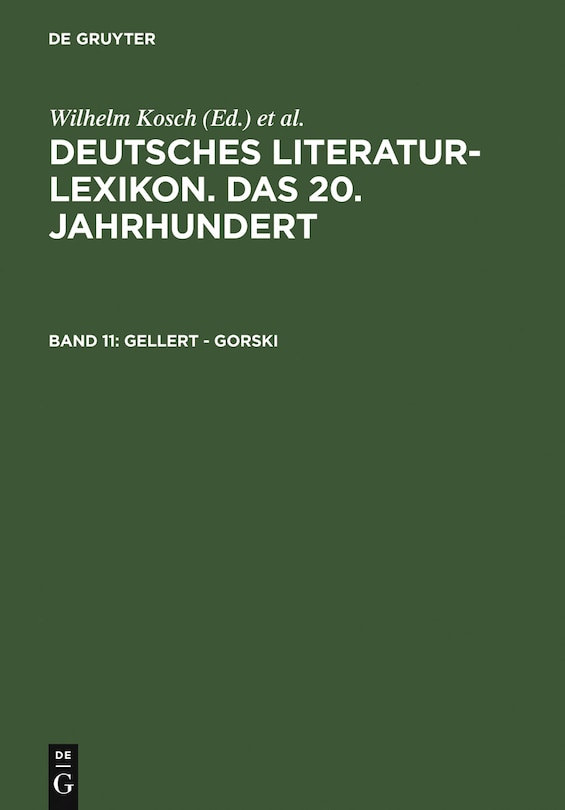 Front cover_Gellert - Gorski