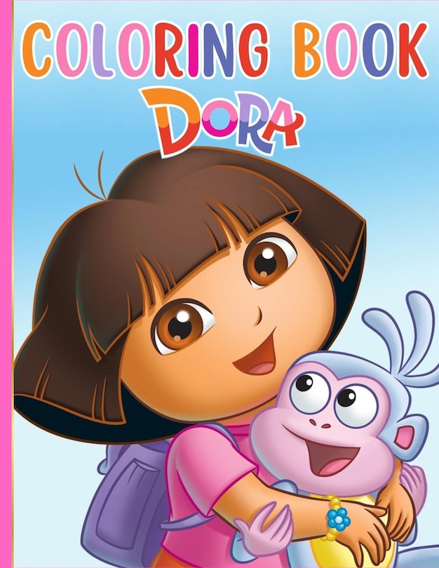 Front cover_Dora Coloring Book