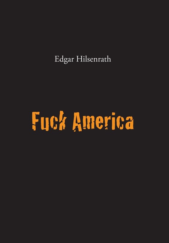 Front cover_Fuck America