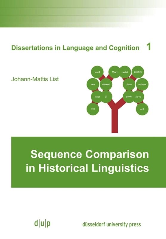 Front cover_Sequence Comparison in Historical Linguistics