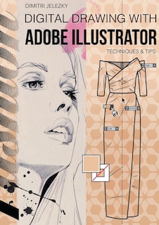Front cover_FashionDesign - Digital drawing with Adobe Illustrator