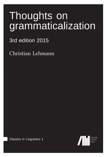 Front cover_Thoughts on grammaticalization