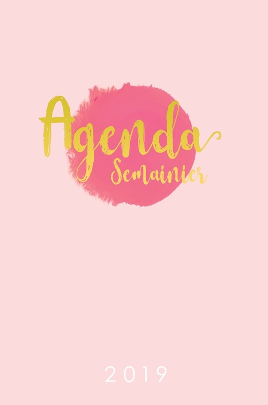 Couverture_Agenda Semainier 2019