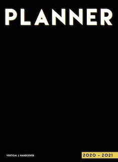 Couverture_Planner 2020-2021 Weekly And Monthly Hardcover