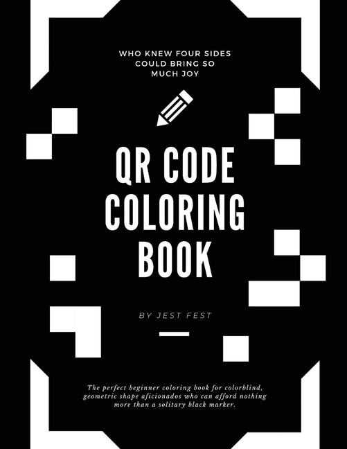 Front cover_QR Code Coloring Book