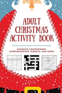 Front cover_Adult Christmas Activity Book