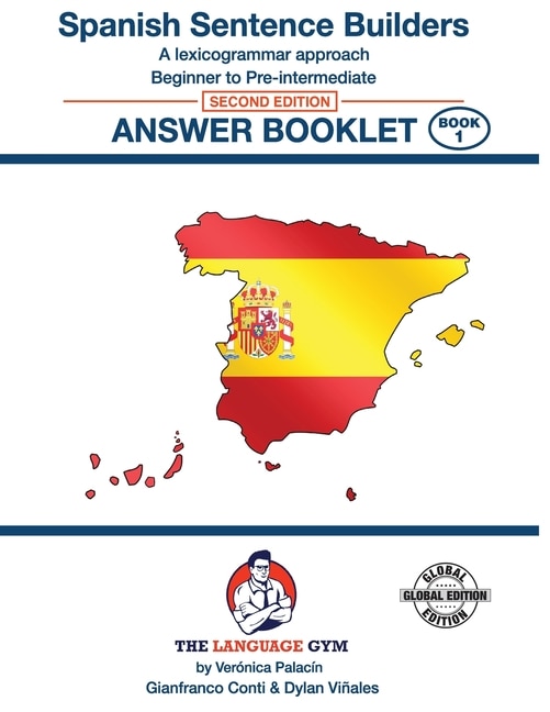 Front cover_SPANISH SENTENCE BUILDERS - Beg - Pre I - ANSWER BOOK