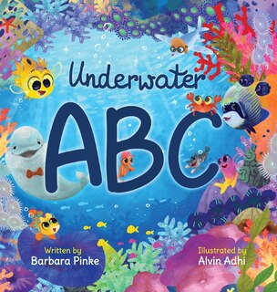 Front cover_Underwater ABC - A Marine Life Alphabet Book for Children