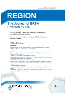 Front cover_Urban Freight, land use planning and public administration strategies