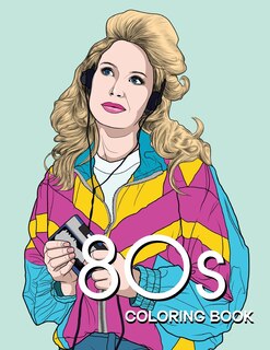 Front cover_80s COLORING BOOK